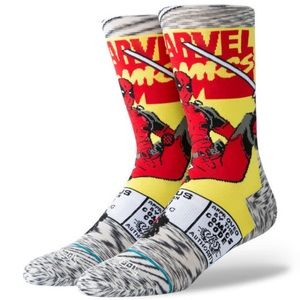 Deadpool Comic Stance Socks